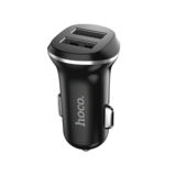 Автомобильное зарядное Hoco Z1 c Micro USB (2USB 2.4A) black