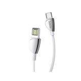 Кабель USB 2.0 Type-C - 1.2 м Hoco U62 Simpel Type-C silver