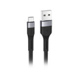 Кабель USB 2.0 Micro - 1.2 м Hoco X34 Surpass MicroUSB black