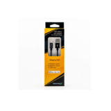 Кабель USB 2.0 Lightning - 1.2 м Grand-X FL01NB MFI, 1,2m, серт доп.защита-оплетка.Упаковка-гифтбокс с окном