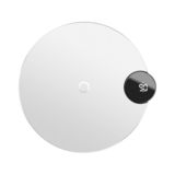 Беспроводное зарядное устройство Baseus Digtal LED Display Wireless Charger White WXSX-02