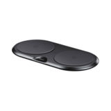 Беспроводное зарядное устройство Baseus Dual Wireless Charger Plastic style Black WXSJK-01