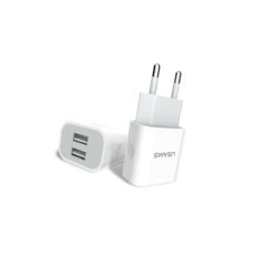  - USB 220 Usams J-TU 2.4A cable micro usb (2USB,2,4A) white