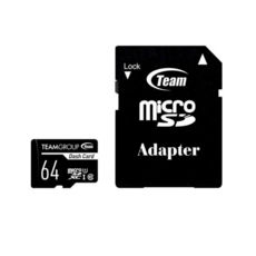  ' 64 Gb microSD Team Class10 Dash Card UHS-I (TDUSDX64GUHS03)