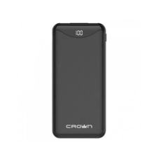   (Power Bank) Crown CMPB-603 Black 10000 mAh Quick Charge 3,0 2USB/3A LCD Display ( 226   145*68*15,5 )