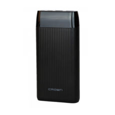   (Power Bank) Crown CMPB-608 Black 20000 mAh Quick Charge 3,0 2USB LCD Display (   , ,  ,      146*73*25 )