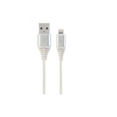  USB 2.0 Lightning - 1.0  Cablexpert CC-USB2B-AMLM-1M-BW2, , 2.1