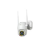 IP-камера INQMEGA IL-381-2M-AI White PTZ/Outdoor-пластик/Waterproof/1080p/Infrared 8 pcs-30m/TF card+Cloude storage/Wi-Fi/RG45/ONVIF/2-сторонняя аудио-связь/Интеллектуальное автоматическое слежение/iOS Android Windows/ App YCC365 plus/Обнаружение движения