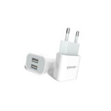 Зарядное устр-во Usams J-TU 2.4A cable micro usb (2USB,2,4A) white