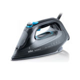 Утюг Braun TexStyle9 SI 9188 EBK, 2800Вт, автоотключение, паровой удар 230г/мин, защита от накипи, система "капля-стоп", подошва Eloxal, черный