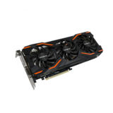 Видеокарта Gigabyte GV-N1080WF3OC-8GD , Nvidia GeForce GTX 1080, 8192Mb GDDR5X 256-bit, 1657(1797)/10010MHz, HDMI/DVI/3xDisplayPort, GVN1080WO8-00-G Б.У