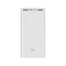   (Power Bank) XIAOMI ZMi Aura 20000 mAh 2USB, Micro, Type-C White (QB821)
