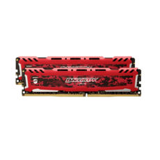  DDR4 2 x 8Gb 3000Mhz Crucial BallistiX Sport LT Red (BLS2K8G4D30AESEK)