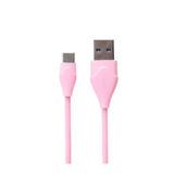 Кабель USB 2.0 Type-C - 1.0 м Celebrat CB-10t Type-C pink