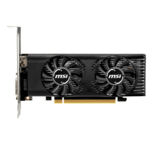 Видеокарта MSI GeForce GTX 1650 4GT, GTX1650/OC/4Gb/DDR5/128-bit/DVI/HDMI/DP, 1740/8000MHz (GeForce GTX 1650 4GT LP OC) БН