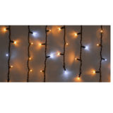 гирлянда внеш_DELUX_ICICLE_75LED 2x0.7m 18 flash желт/черн IP44 EN