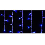гирлянда внеш_DELUX_ICICLE_75LED 2x0.7m 18 flash син/бел IP44 EN