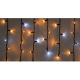 гирлянда внеш_DELUX_ICICLE_75LED 2x0.7m 18 бел flash желт/черн IP44 EN