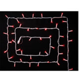 гирлянда внеш_DELUX_STRING_100LED 10m (2*5m) 20 flash красн/бел IP44 EN