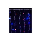 Светодиодная гирлянда "Штора", 240 LED, 3м*1,5м, мульти, провод черный