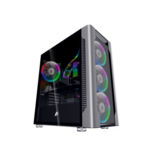 Корпус 1stPlayer DX-R1-PLUS Color LED Black, Window, 4*140мм RGB, USB 3.0, ATX, без БП