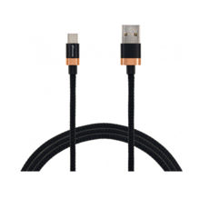  USB 2.0 Micro - 1.0  Grand-X FM-07 3A, Copper / Black -. FM07CB