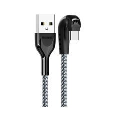  USB 2.0 Type-C - 1  Remax Heymanba Series Gaming Cable 3.0A TypeC RC-097a silver