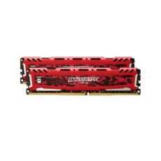   Crucial DDR4 2x8Gb 2400MHz Ballistix Sport LT Red (BLS2K8G4D240FSEK) 
