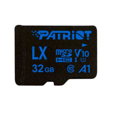   32 GB microSDHC PATRIOT LX Series UHS-1 U1 class 10 V10 R90, W40 (PSF32GLX11MCH)