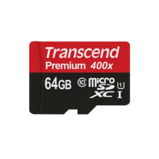   64 Gb microSDXC Transcend UHS-I (Premium 400X) TS64GUSDU1 