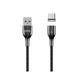 Кабель USB 2.0 Type-C - 1.0 м Remax Magnetic Series Cable RC-158a Type-C black