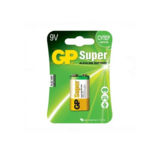 Батарейка 6LR61 GP Super, щелочная, 9V (Крона)