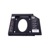 Карман для ноутбука под 2.5" SSD/Sata винт (вместо привода) 9,5мм, SATA 3.0 ЧЕРНЫЙ, блистер. CADDY