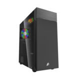 Корпус 1stPlayer P7-G1 RGB LED Black, Window, 3*120мм RGB LED, ATX, без БП