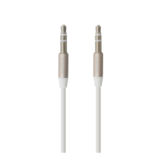 Кабель звуковой Remax AUX 3.5mm Jack Cable 1M L-100 white