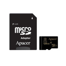   128 GB microSDXC Apacer Class 10 UHS-I (AP128GMCSX10U1-R) 