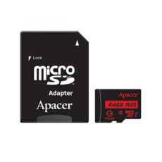   64 GB microSDXC Apacer class 10 R85MB/s (AP64GMCSX10U5-R) 