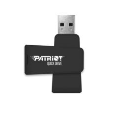 USB3.1 Flash Drive 64 Gb PATRIOT Color Quickdrives Black (PSF64GQDBK3USB) 