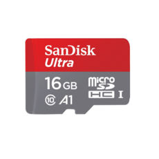  16 GB microSD SanDisk Ultra UHS-I A1 (98Mb/s, 653x) (SDSQUAR-016G-GN6MA) 