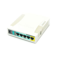   MikroTik RB951Ui-2HND (N300, 600MHz/128Mb, 5100, 1USB, 1000mW, PoE in, PoE out,  2,5 ) 