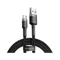  USB 2.0 Type-C - 3.0  Baseus CATKLF-UG1, 2A Gray+Black