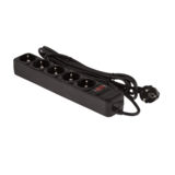 Фильтр сетевой 3,0 м LogicPower, LP-X5, 5 розеток, черный 9590
