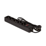 Фильтр сетевой 1,8 м LogicPower, LP-X5, 5 розеток, черный 9589