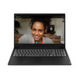 Ноутбук 15" Lenovo IdeaPad S145-15 81MX005URA / черный / 15.6" (1920х1080) Full HD LED / Intel® N5000 / 4Gb / 256 Gb SSD / Intel® HD Graphics / no ODD / no OS / / /