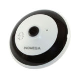 IP-камера INQMEGA IL-378-2M-AI Панорамная - Рыбий глаз/White/2MP/1080p/Infrared 3 pcs white lights-