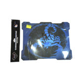 Коврик для мышки прорезиненный SSHAPE SCORPIO_BLUE L-18, размер (32-25cm) - (NE41)