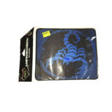 Коврик для мышки прорезиненный GAMING SCORPIO-BLUE L11 , ПРОШИТЫЙ, размер (24-20cm) - NE12