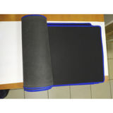 Коврик для мышки прорезиненный GAMING CLEAR X10 (BLACK-BLUE) , ПРОШИТЫЙ, размер (60-30cm) - NE