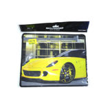 Коврик для мышки прорезиненный R7 Ferrari YELLOW , ПРОШИТЫЙ, размер (25-20cm) - NE