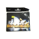 Коврик для мышки прорезиненный R7 SYDNEY , ПРОШИТЫЙ, размер (25-20cm) - NE